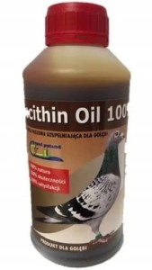 Lecytyna sojowa 100% Lecithin Oil 500ml Irbapol ENERGIA dla gołębi