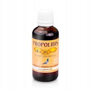 Propolibis 20% - Patron 50ml propolis dla gołębi