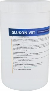 GLUKON-VET 500 g - regeneracja, magnez, wit.C, B12 ENERGIA vet animal