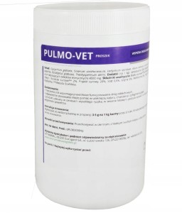 Preparat na drogi oddechowe Pulmo-Vet 500 g vet animal vet-animal