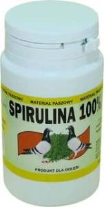 Spirulina 250g Irbapol algi proszek w proszku dla gołębi 100%