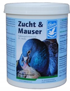 Zucht & Mauser 500g Backs dla gołębi minerały witaminy rozród pierzenie